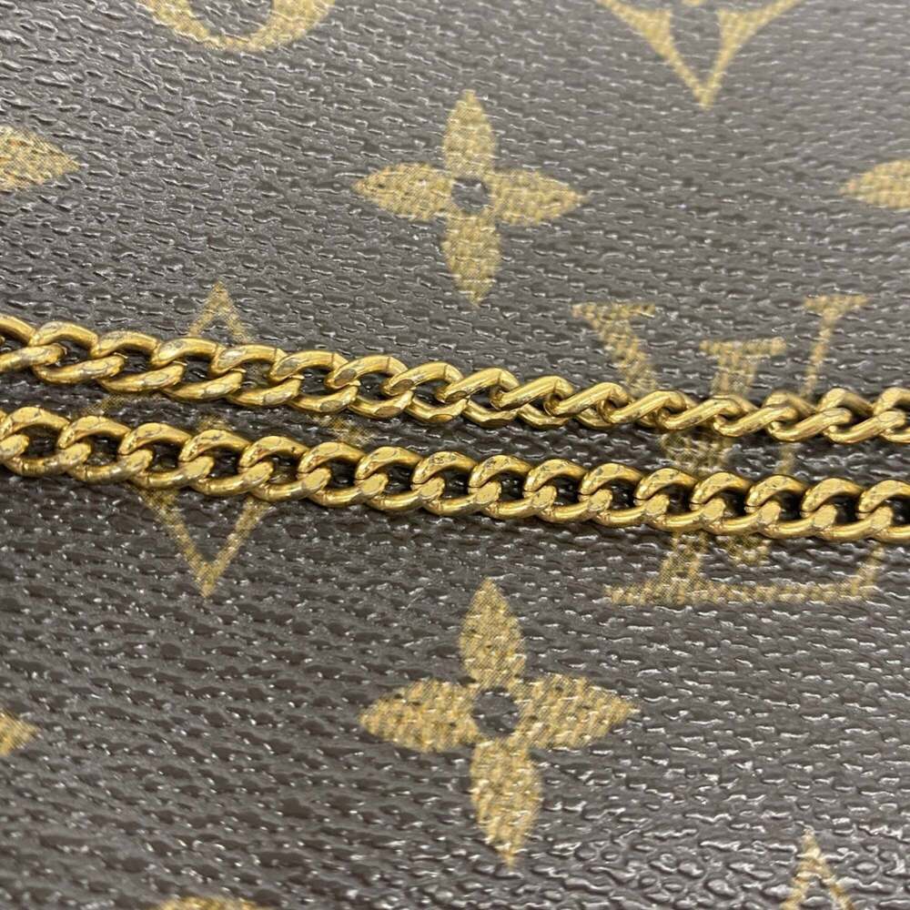 Louis Vuitton Monogram Mini Pochette Accessoires M58009 Brown Women's Bag P23... - Picture 10 of 11